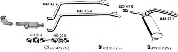 ERNST 100212 Система выпуска ОГ