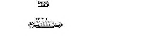 ERNST 160042 Система выпуска ОГ