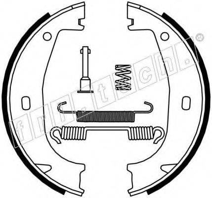 FRI.TECH. 1019026K Комплект тормозных колодок, стояночная тормозная система