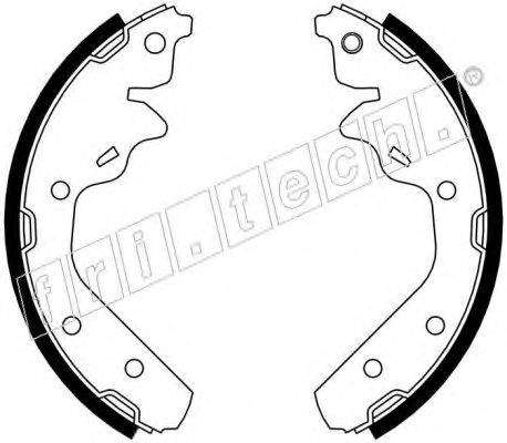 FRI.TECH. 1023003 Комплект тормозных колодок