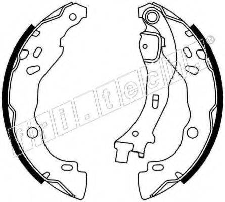 FRI.TECH. 1034109 Комплект тормозных колодок