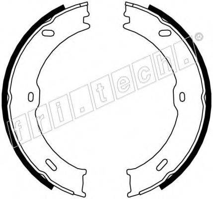 FRI.TECH. 1052133 Комплект тормозных колодок, стояночная тормозная система
