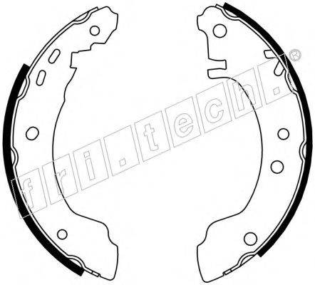 FRI.TECH. 1067184 Комплект тормозных колодок