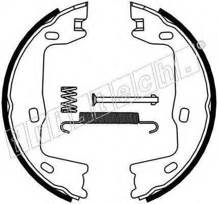 FRI.TECH. 1073159K Комплект тормозных колодок, стояночная тормозная система