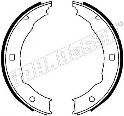 FRI.TECH. 1079193 Комплект тормозных колодок, стояночная тормозная система