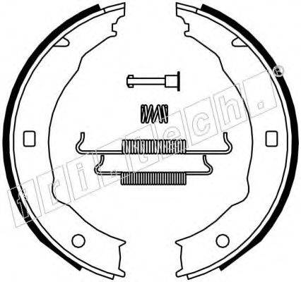 FRI.TECH. 1079193K Комплект тормозных колодок, стояночная тормозная система