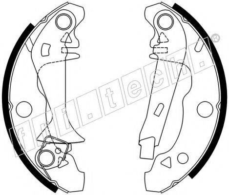 FRI.TECH. 1088202Y Комплект тормозных колодок