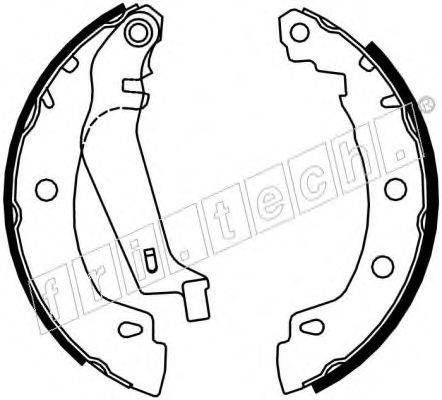 FRI.TECH. 1088225Y Комплект тормозных колодок