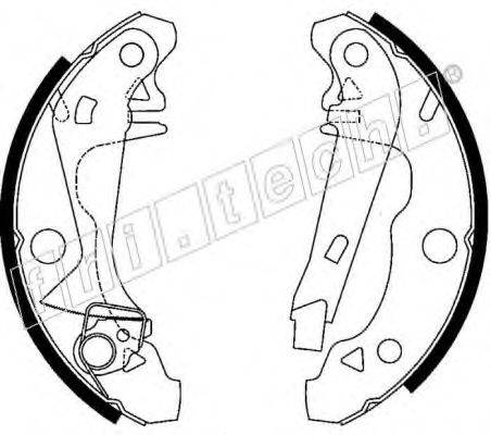 FRI.TECH. 1088228Y Комплект тормозных колодок