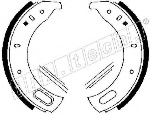 FRI.TECH. 1092304 Комплект тормозных колодок