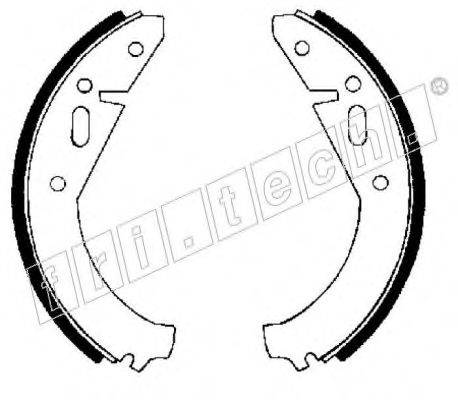 FRI.TECH. 1106217 Комплект тормозных колодок