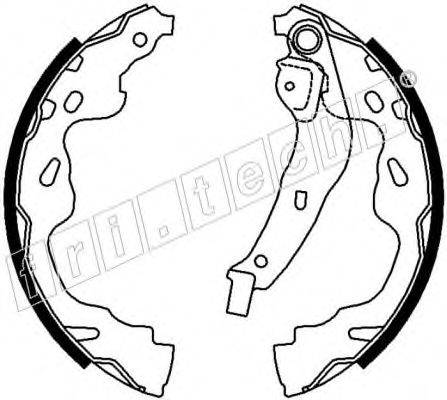 FRI.TECH. 1115310 Комплект тормозных колодок