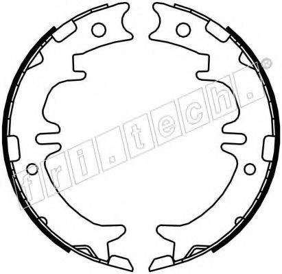 FRI.TECH. 1115311 Комплект тормозных колодок, стояночная тормозная система