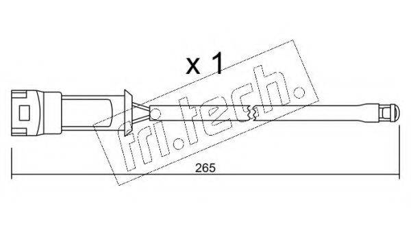FRI.TECH. SU013A Сигнализатор, износ тормозных колодок