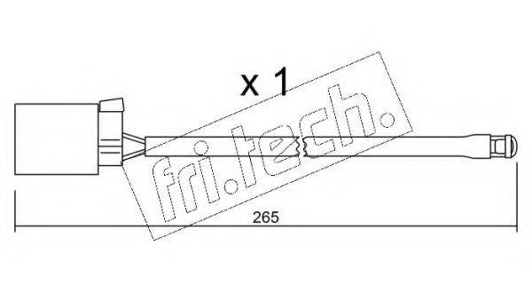 FRI.TECH. SU014A Сигнализатор, износ тормозных колодок