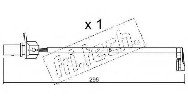 FRI.TECH. SU224 Сигнализатор, износ тормозных колодок