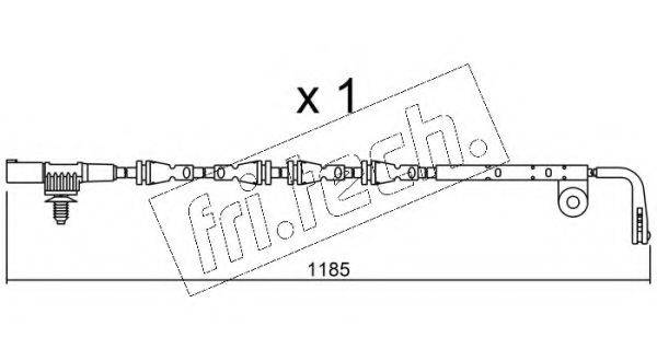 FRI.TECH. SU229 Сигнализатор, износ тормозных колодок