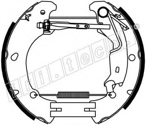 FRI.TECH. 16378 Комплект тормозных колодок