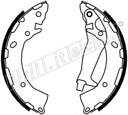 FRI.TECH. 1046225 Комплект тормозных колодок