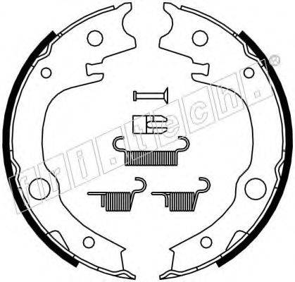 FRI.TECH. 1115315K Комплект тормозных колодок, стояночная тормозная система