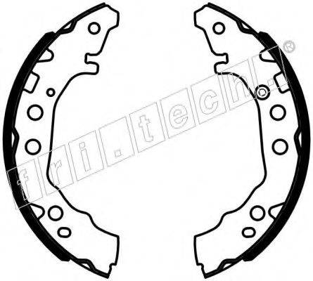 FRI.TECH. 1115331 Комплект тормозных колодок