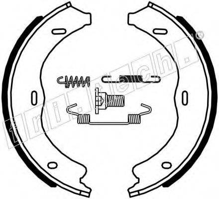FRI.TECH. 1052138K Комплект тормозных колодок, стояночная тормозная система