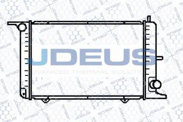 JDEUS 012M06 Радиатор, охлаждение двигателя
