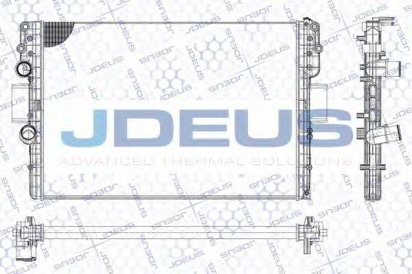 JDEUS RA0140070 Радиатор, охлаждение двигателя