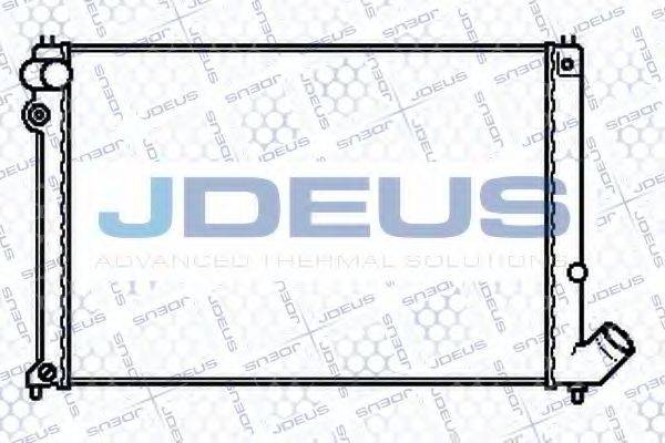 JDEUS 007M52 Радиатор, охлаждение двигателя