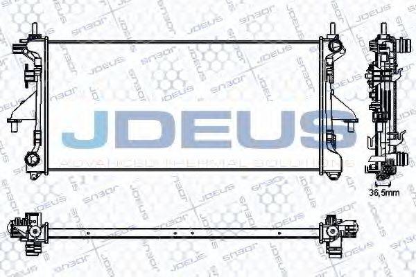 JDEUS RA0070230 Радиатор, охлаждение двигателя