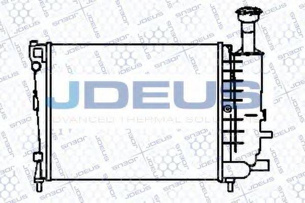 JDEUS 007V07 Радиатор, охлаждение двигателя