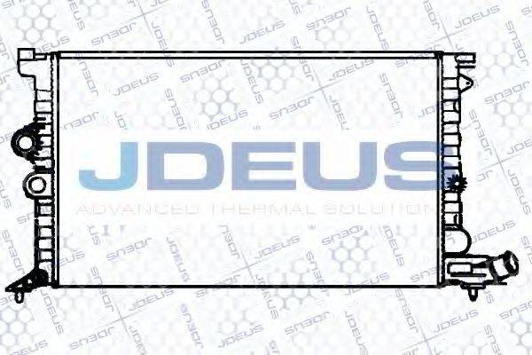 JDEUS 007V38 Радиатор, охлаждение двигателя