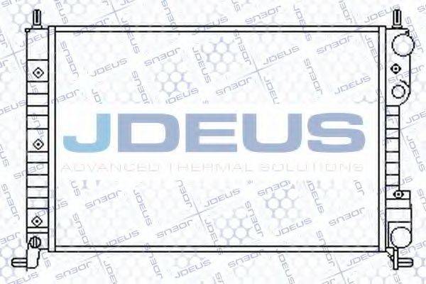 JDEUS 011M58 Радиатор, охлаждение двигателя