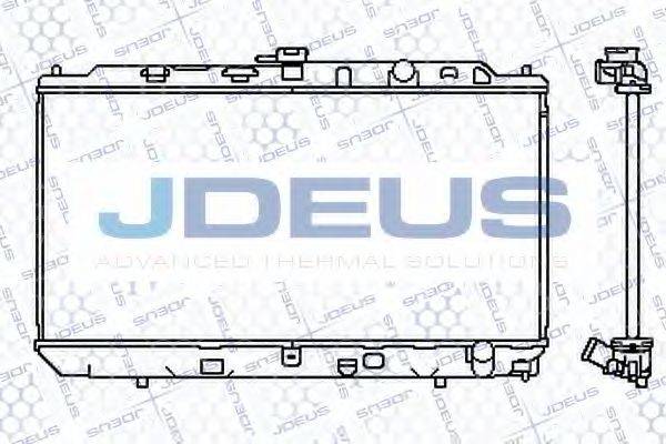 JDEUS 013N11 Радиатор, охлаждение двигателя