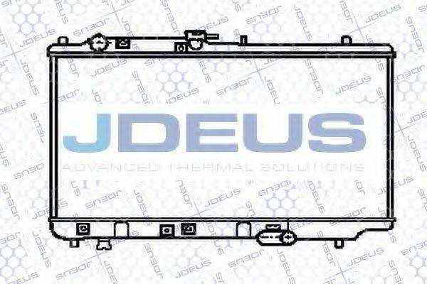 JDEUS 016M09 Радиатор, охлаждение двигателя