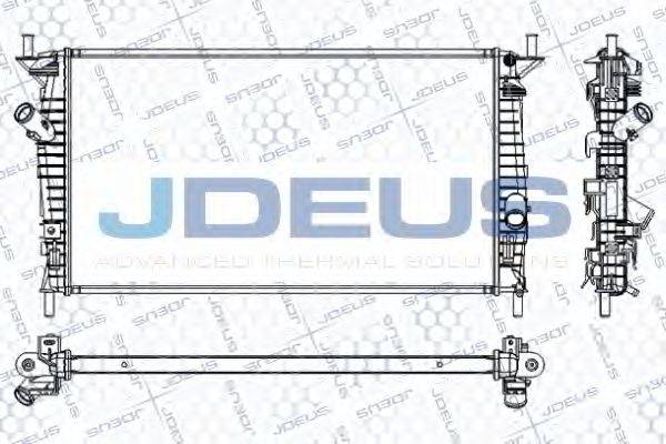 JDEUS RA0121140 Радиатор, охлаждение двигателя