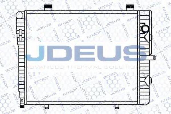 JDEUS 017M33 Радиатор, охлаждение двигателя