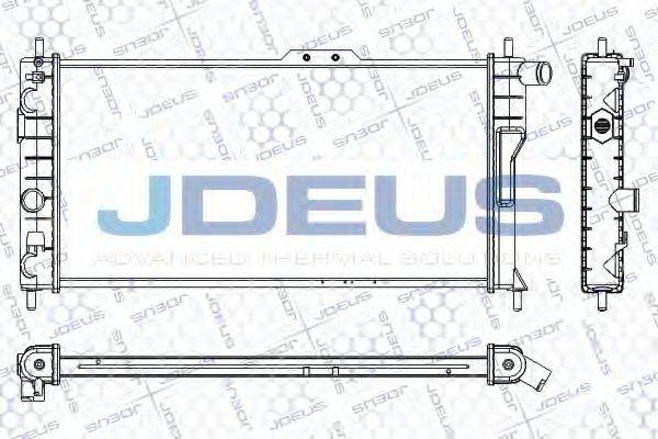 JDEUS RA0200471 Радиатор, охлаждение двигателя
