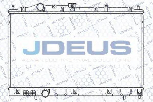 JDEUS 018M19 Радиатор, охлаждение двигателя