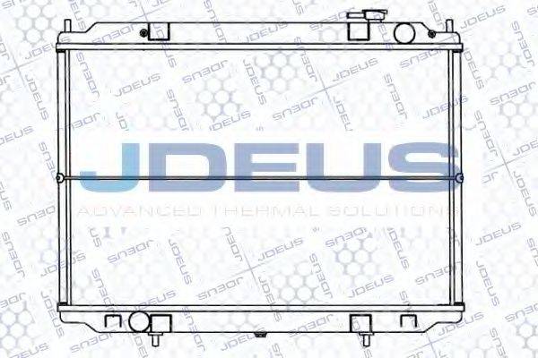 JDEUS 019M53 Радиатор, охлаждение двигателя