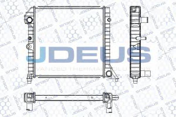 JDEUS RA0310141 Радиатор, охлаждение двигателя