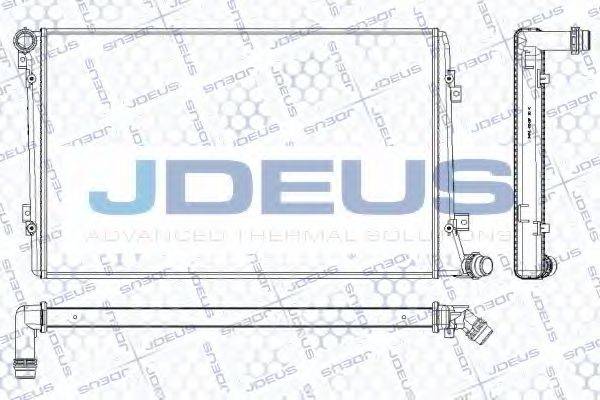 JDEUS RA0300500 Радиатор, охлаждение двигателя