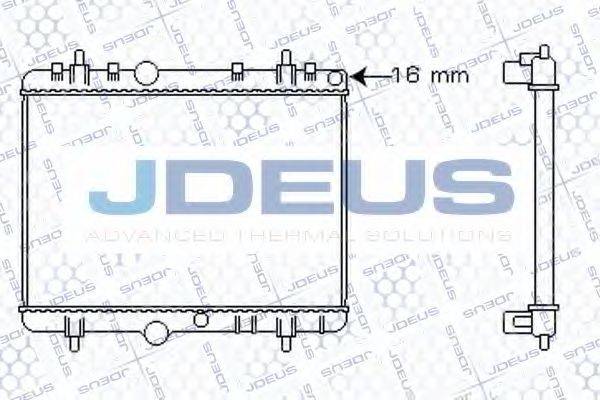 JDEUS 021M49 Радиатор, охлаждение двигателя