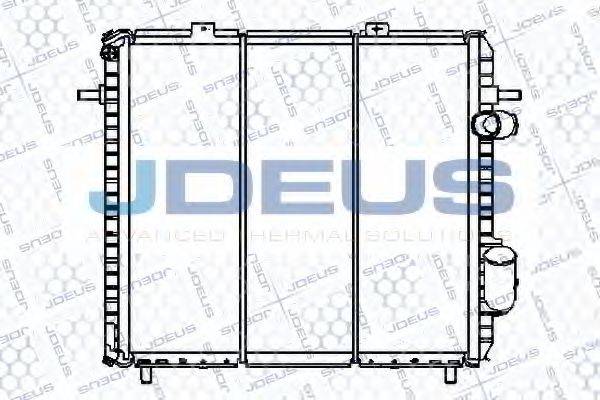 JDEUS 023B46 Радиатор, охлаждение двигателя