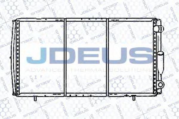 JDEUS 023V31 Радиатор, охлаждение двигателя