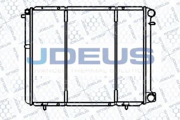 JDEUS 023V35 Радиатор, охлаждение двигателя