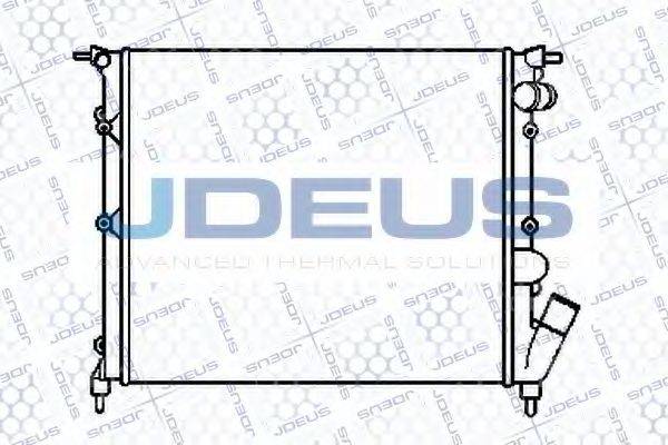 JDEUS 023V53 Радиатор, охлаждение двигателя
