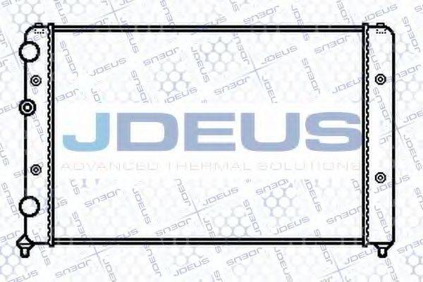 JDEUS 025M18 Радиатор, охлаждение двигателя