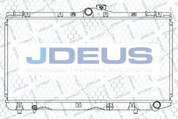 JDEUS 028N22 Радиатор, охлаждение двигателя
