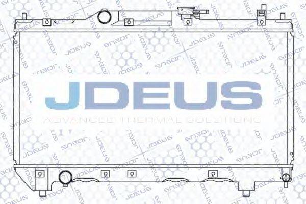 JDEUS 028N49 Радиатор, охлаждение двигателя